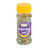 Décors à parsemer-Sucre-Nonpareilles assortis, 12 X85g
