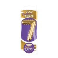 Bougies Chiffre or  Balloon  n°7, 1 X12 pcs
