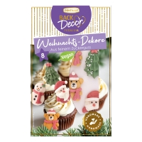 Set monde de Noël en sucre 1 X 15 pcs