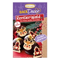 Renne et forêt, chocolat blanc 1 X 15 pcs