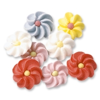Petites marguerites en sucre