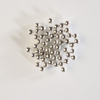 Petites perles argentées en sucre 1 X1 pcs - Ø 4 mm