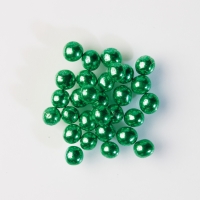 Perles brillantes vertes avec coeur tendre chocolat 1 X1,4 Kg - Ø 6 mm