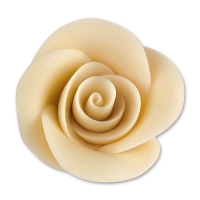 Grandes roses, blanches 1 X24pcs - Ø 44 mm