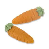 Carottes, pâte d'amandes 1 X200 pcs - 45 x 15 x 12 mm