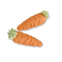 Petites carottes, pâte d'amandes 1 X250 pcs - 35 x 11 mm