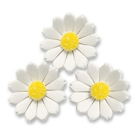 Marguerites, sucre 1 X60 pcs - Ø 40 mm