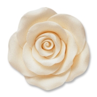 Grandes roses, blanches 1 X24 pcs - Ø 50 mm
