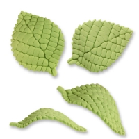 Grandes feuilles, sucre 1 X100 pcs - 45 x 30 mm