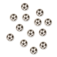 Petits ballons de football, sucre 1 X576 pcs - Ø 10 mm
