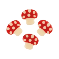 Champignons, chocolat blanc 1 X144 pcs - 23 x 22 mm