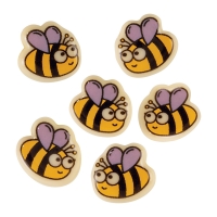 Petites abeilles, chocolat blanc 1 X180 pcs - 20 x 19 mm