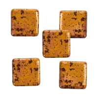 Petits carrés en chocolat noir, Antique 1 X240 pcs - 20 x 20 mm