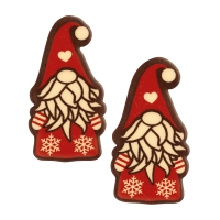 Père-Noël, chocolat blanc 1 X144 pcs - 21 x 37 x 3 mm