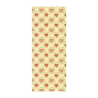 Feuilles de transfert, Coeurs 1 X25 pcs - 400 x 290 mm