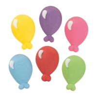 Ballons en sucre, assortis 1 X 96 pcs
