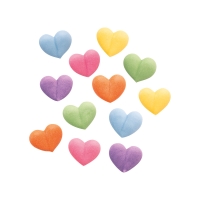Petits cœurs en sucre colorés 1 X 480 pcs