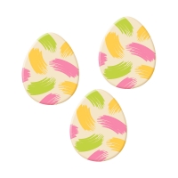 Oeufs de Pâques Décorés, chocolat blanc 1 X 192 pcs