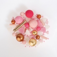 Décor à parsemer, Peach Baby, 1 X 600 g