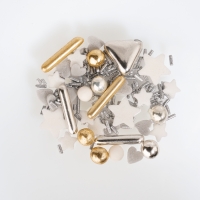 Décor à parsemer, White Glam, 1 X 600 g