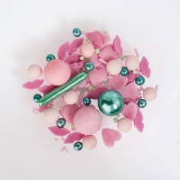 Décor à parsemer, Candy Kiss, 1 X 600 g