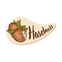 Décors  Haselnuss , chocolat blanc 1 x 100 pcs