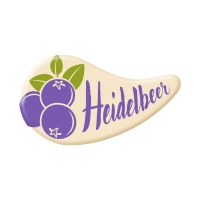 Décors  Heidelbeer , chocolat blanc 1 X 100 pcs