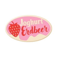 Décors  Joghurt Erdbeer  chocolat blanc 1 X 144 pcs