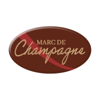Décors  Marc de Champagne , chocolat noir 1 X 144 pcs
