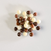 Boules croustillantes enrobées aux 3 chocolats 1 X300g - Ø 4-10 mm