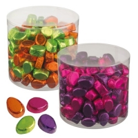 2 pcs boîtes de conserve de petits œufs en chocolat
