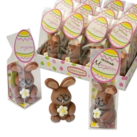 Lapins de Pâques pâte d'amandes - pochette ind.