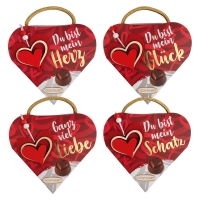 Coeurs Emotions avec pendentif cœur, 1 X 16 pcs