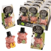 Cochons en pâte d'amandes avec cylindre 1 X 15 pcs