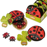 16 pcs Petit sac coccinelle