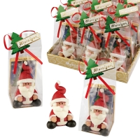 Père Noël en pâte d'amandes - pochette individuelle - 1 X12pcs - 50 x 45 x 115mm