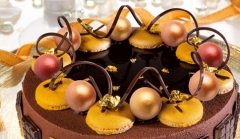 Décorations en chocolat