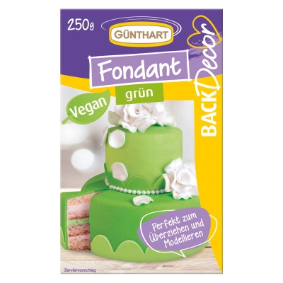 Pâte à sucre, verte 8 X250g 