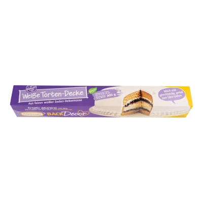 9 pcs Couvertures à gateaux, blanches 