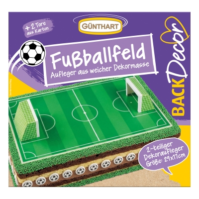 15 Terrain de Football en mousse de sucre 
