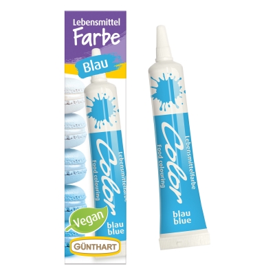 Colorant alimentaire bleu 1 X12 pcs 