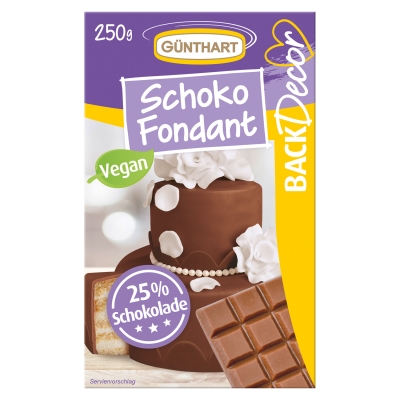 Pâte à sucre au chocolat 8 X250g 