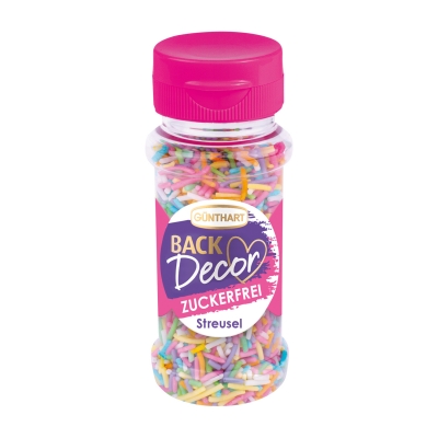 Vermicelles multicolores sans sucre 1 X 12 pcs 