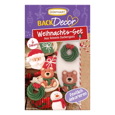 Assortiment de Noël, sucre 1 X 15 pcs 
