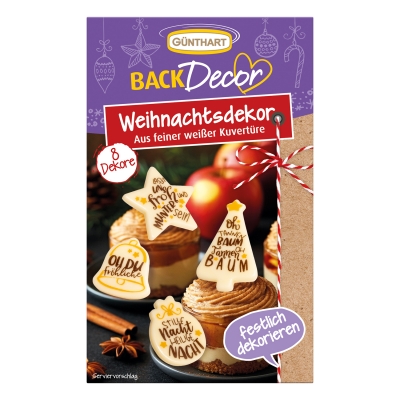 Assortiment de Noël , chocolat blanc 1 X 15 pcq 