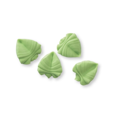 Feuilles vertes, sucre, 1X 200 pcs - 23 mm 