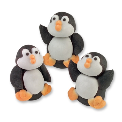 Pingouins en sucre, 3D 1 X30 pcs - 22 x 21 x 24 mm 