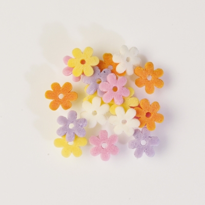 Décor à parsemer, Fleurs multicolores, sucre, 1X 1,2kg - Ø 9,5 mm 