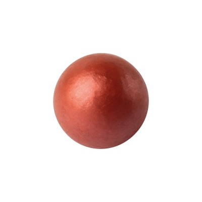 Sphères 3D, creuses, chocolat blanc, rouge 1 X40 pcs 