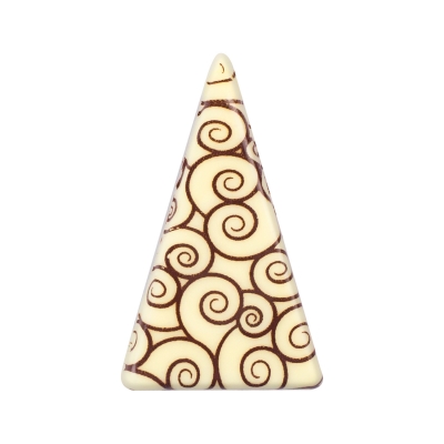 Triangles chocolat blanc, cercles 1 X153 pcs 